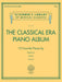 The Classical Era Piano Album Schirmer's Library of Musical Classics Volume 2120 古典 鋼琴 | 小雅音樂 Hsiaoya Music