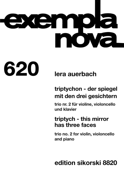 Triptych - This Mirror Has Three Faces: Trio No. 2 for Violin, Cello and Piano 三重奏 小提琴 鋼琴 弦樂三重奏 | 小雅音樂 Hsiaoya Music