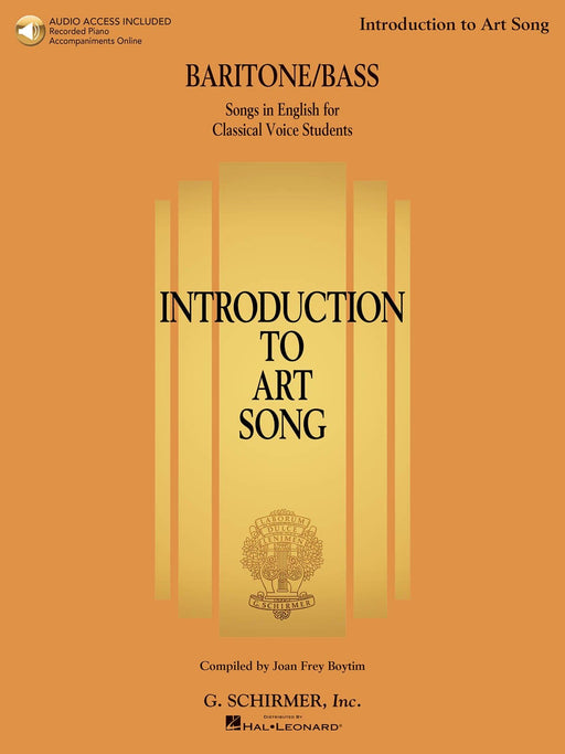 Introduction to Art Song for Baritone/Bass Songs in English for Classical Voice Students 導奏 藝術歌曲 古典 | 小雅音樂 Hsiaoya Music