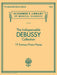The Indispensable Debussy Collection - 19 Favorite Piano Pieces Schirmer's Library of Musical Classics Vol. 2125 德布西 鋼琴 小品 | 小雅音樂 Hsiaoya Music