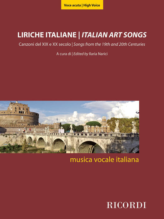 Italian Art Songs 48 Songs from the 19th and 20th Centuries - High Voice 高音 藝術歌曲 聲樂 | 小雅音樂 Hsiaoya Music