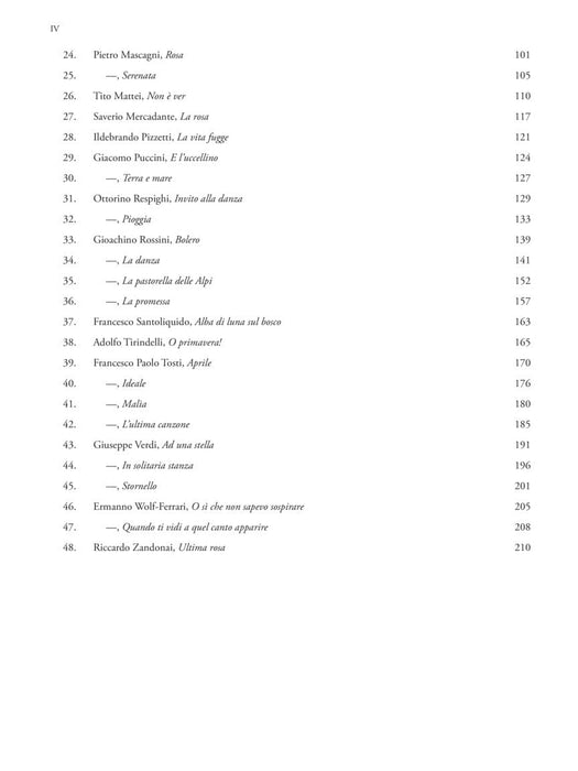 Italian Art Songs 48 Songs from the 19th and 20th Centuries - High Voice 高音 藝術歌曲 聲樂 | 小雅音樂 Hsiaoya Music