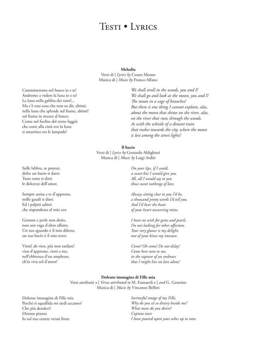 Italian Art Songs 48 Songs from the 19th and 20th Centuries - High Voice 高音 藝術歌曲 聲樂 | 小雅音樂 Hsiaoya Music