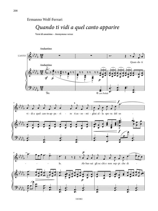 Italian Art Songs 48 Songs from the 19th and 20th Centuries - High Voice 高音 藝術歌曲 聲樂 | 小雅音樂 Hsiaoya Music