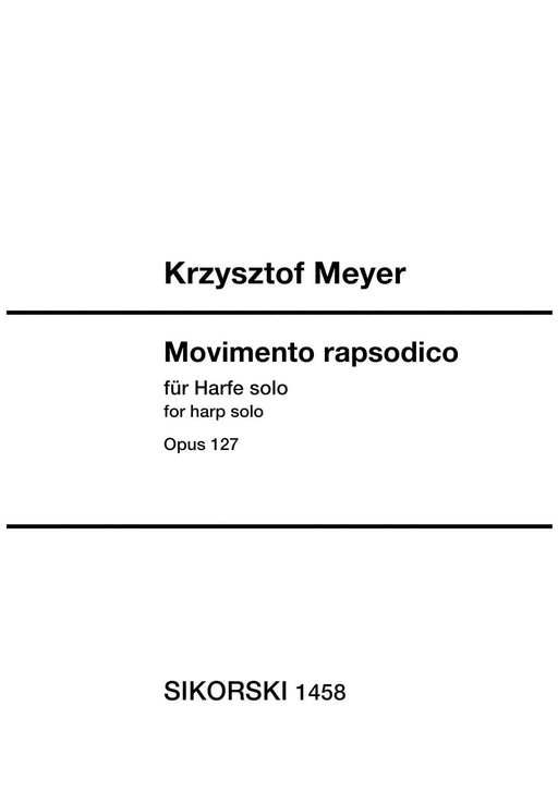 Movimento Rapsodico Op. 127 for Harp Solo 豎琴 | 小雅音樂 Hsiaoya Music