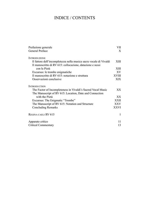 Regina Caeli RV 615 - Antiphon for Trumpet, Strings and Low Brass Critical Edition Score 韋瓦第 弦樂器 銅管樂器 弦樂 | 小雅音樂 Hsiaoya Music