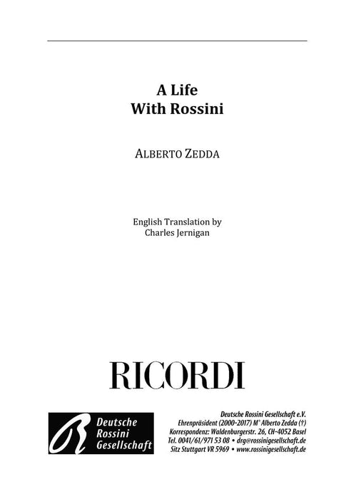 A Life with Rossini 羅西尼 | 小雅音樂 Hsiaoya Music