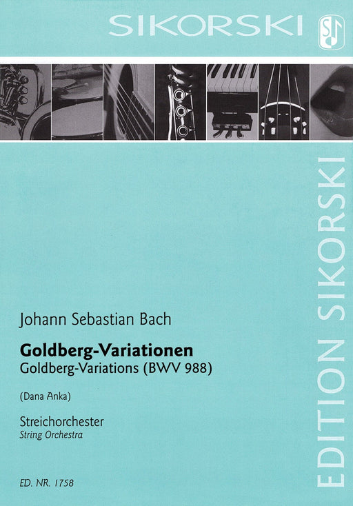 Goldberg Variations BWV988 String Orchestra Score 巴赫‧約翰瑟巴斯提安 變奏曲弦樂團 變奏曲 郭德堡變奏曲 弦樂團 | 小雅音樂 Hsiaoya Music