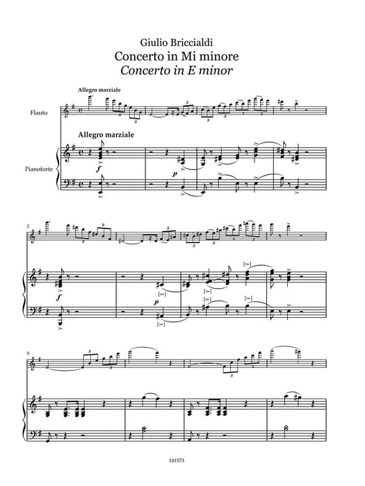 Concerto in E minor Reduction for Flute and Piano 協奏曲 長笛(含鋼琴伴奏) | 小雅音樂 Hsiaoya Music