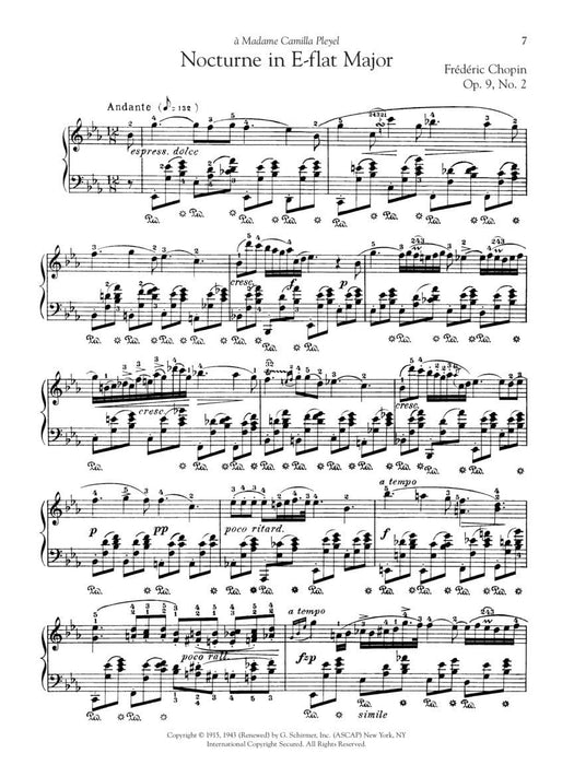 16 Nocturnes for Piano Schirmer Library of Classics Volume 2140 夜曲 鋼琴 | 小雅音樂 Hsiaoya Music