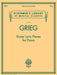 Grieg - Easier Lyric Pieces for Piano Schirmer's Library of Musical Classics Volume 2144 葛利格 小品 鋼琴 | 小雅音樂 Hsiaoya Music