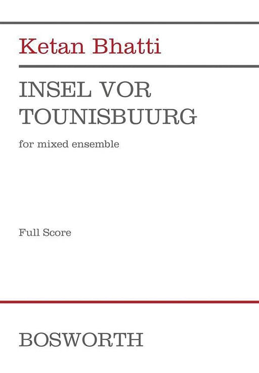 Insel Vor Tounisbuurg (Study Score) for Alto Flute, Bass Clarinet, Harp, Piano, Drum Kit, and Cello 中音低音單簧管鋼琴 大提琴 | 小雅音樂 Hsiaoya Music