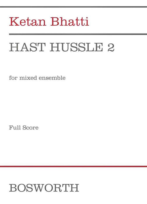 Hast Hustle 2 (Full Score) Flute, Bass Clarinet, Synthesizer, Harp, Marimba, Drum Kit, Cello 大總譜低音單簧管 馬林巴琴 大提琴 | 小雅音樂 Hsiaoya Music