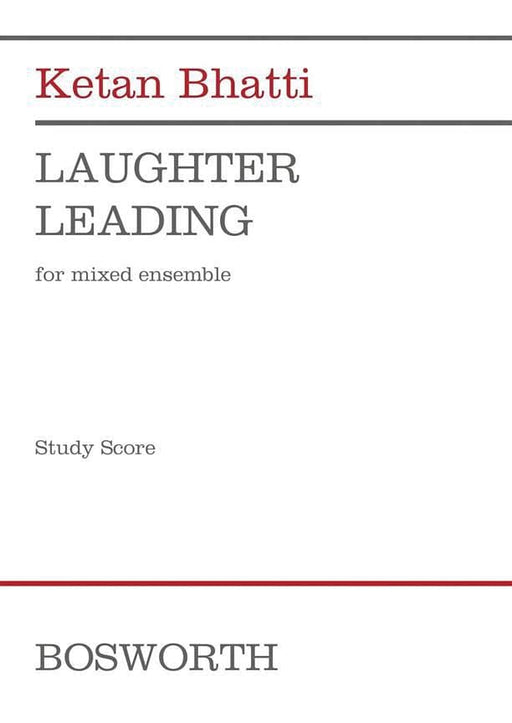 Laughter Leading (Study Score) for Alto Flute, Bass Clarinet, Harp, Piano, Juno Bass, Cello, Marimba/Vibraphone, and Drum Kit 中音低音單簧管鋼琴 大提琴 鼓 | 小雅音樂 Hsiaoya Music