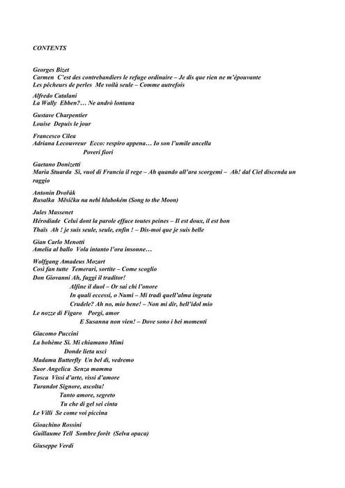 Ricordi Opera Anthology: Soprano, Volume 2 Lyric to Full Lyric Soprano 歌劇 抒情的 抒情女高音 聲樂 | 小雅音樂 Hsiaoya Music