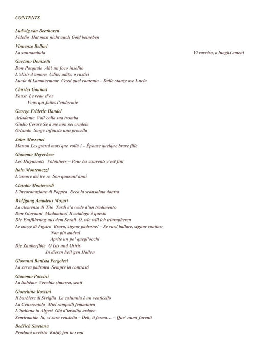 Ricordi Opera Anthology Bass 歌劇 聲樂 | 小雅音樂 Hsiaoya Music