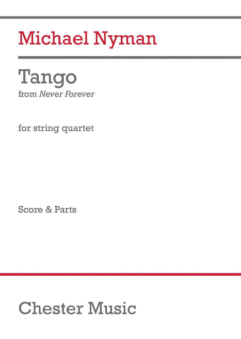 Tango (from 'Never Forever') for String Quartet Score and Parts 探戈 弦樂四重奏 | 小雅音樂 Hsiaoya Music