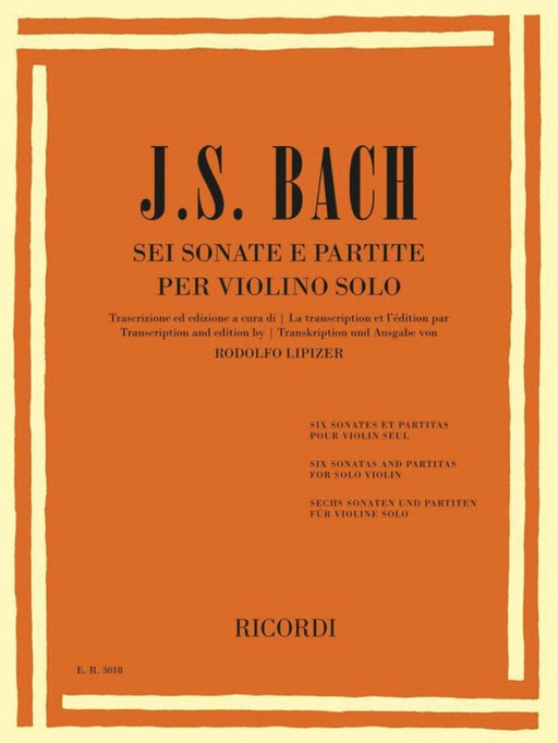 Six Sonatas and Partitas Violin Solo 巴赫‧約翰瑟巴斯提安 小提琴 奏鳴曲組曲 小提琴 | 小雅音樂 Hsiaoya Music