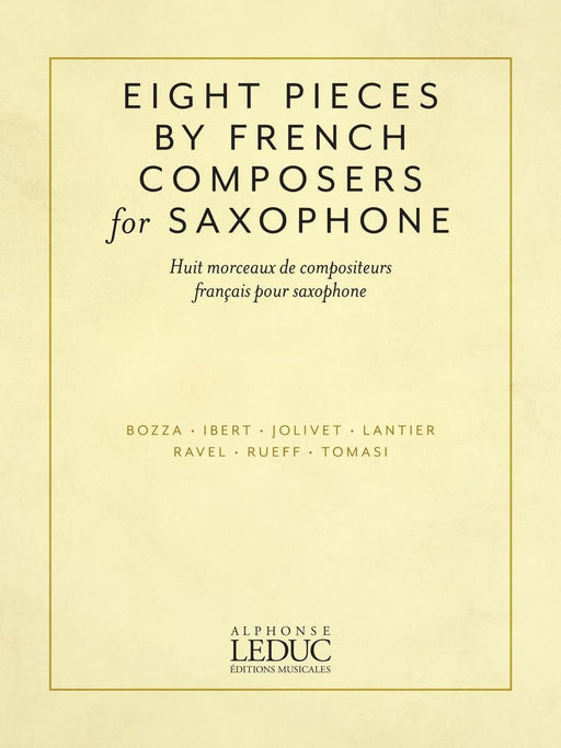 Eight Pieces by French Composers for Saxophone for Alto Saxophone and Piano 薩氏管(含鋼琴伴奏) | 小雅音樂 Hsiaoya Music