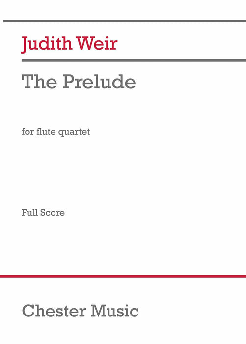 The Prelude for Flute Quartet Score 前奏曲 四重奏 | 小雅音樂 Hsiaoya Music