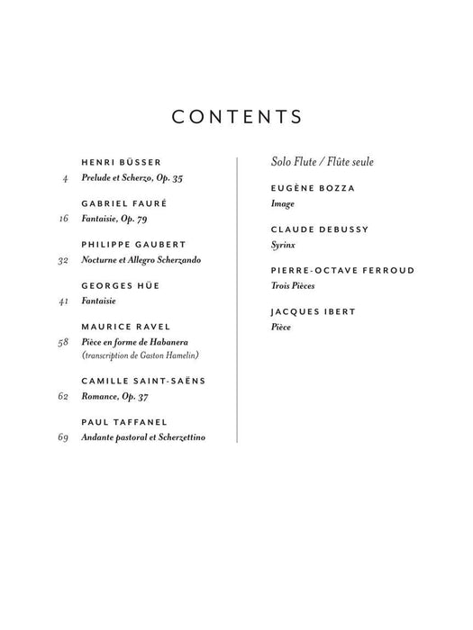 French Music for Flute Flute and Piano 長笛 鋼琴 | 小雅音樂 Hsiaoya Music