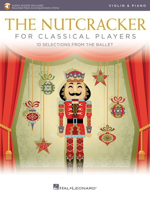 The Nutcracker for Classical Players Violin and Piano Book/Online Audio 柴科夫斯基,彼得 胡桃鉗 古典 小提琴 鋼琴 | 小雅音樂 Hsiaoya Music