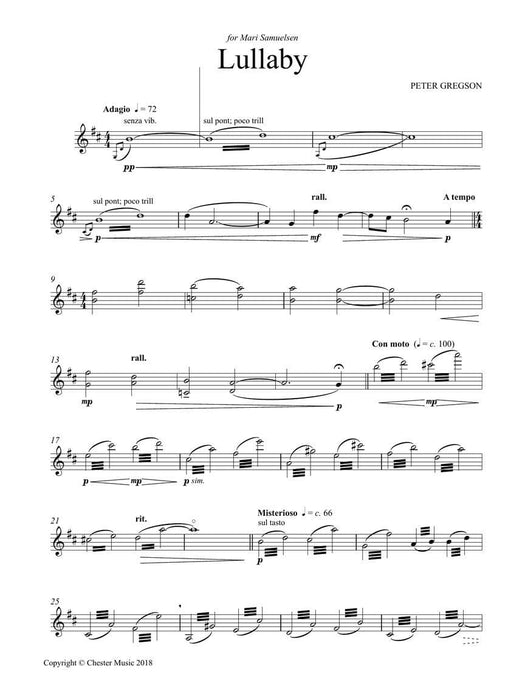 Lullaby for Solo Violin 搖籃曲 小提琴 | 小雅音樂 Hsiaoya Music