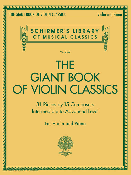 Giant Book of Violin Classics Violin and Piano 小提琴 鋼琴 | 小雅音樂 Hsiaoya Music