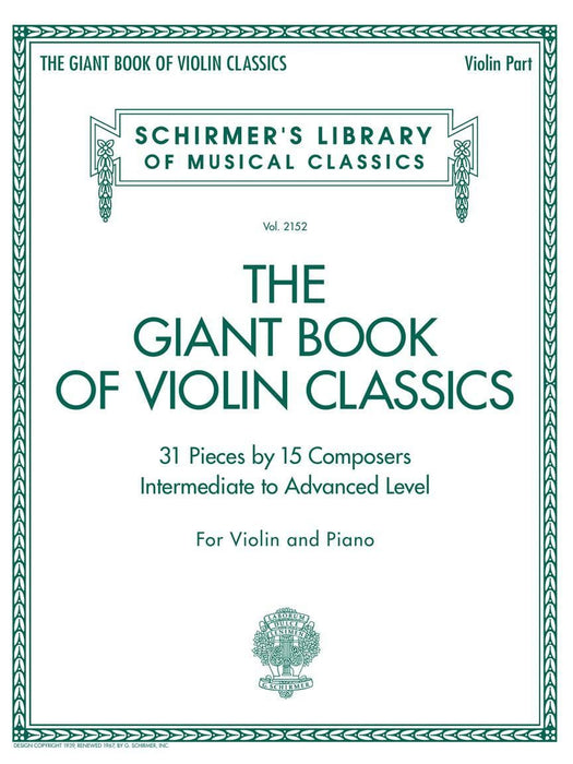 Giant Book of Violin Classics Violin and Piano 小提琴 鋼琴 | 小雅音樂 Hsiaoya Music