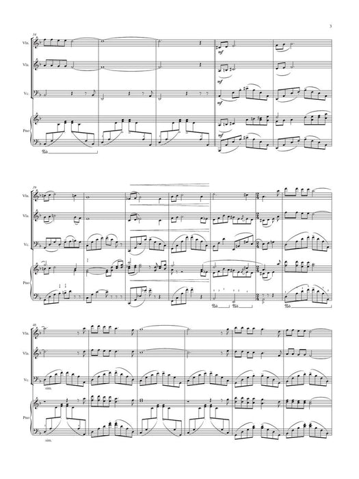 Walking in the Air from The Snowman for Piano Quartet Score and Parts 鋼琴四重奏 | 小雅音樂 Hsiaoya Music