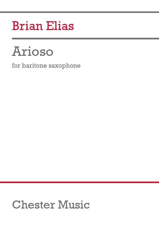 Arioso for Baritone Saxophone 薩氏管 | 小雅音樂 Hsiaoya Music