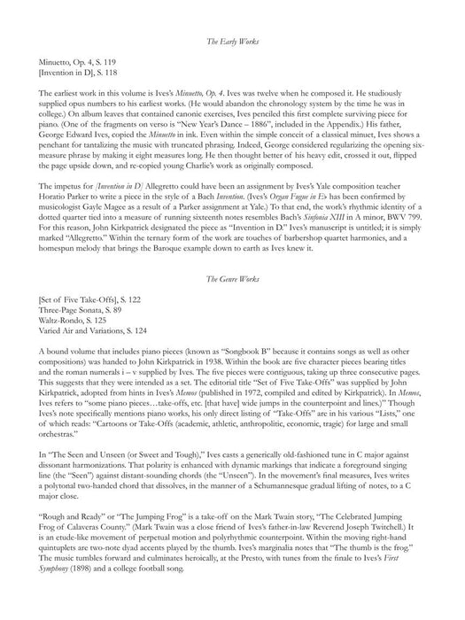 Piano Pieces: Shorter Works for Piano - Volume 3 鋼琴 | 小雅音樂 Hsiaoya Music