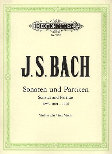 BACH - Sonatas y Partitas para Violin (Urtext) (Rostal) *小提琴國小、高中第三首 | 小雅音樂 Hsiaoya Music