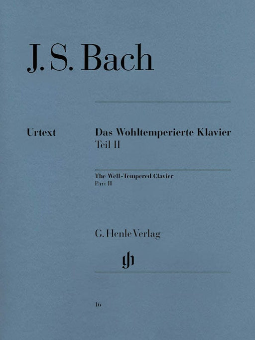 The Well-Tempered Clavier - Part II, BWV 870-893 巴赫‧約翰瑟巴斯提安 平均律 II 亨乐版 | 小雅音樂 Hsiaoya Music