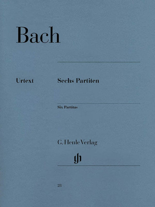6 Partitas BWV 825-830 Piano Solo 巴赫‧約翰瑟巴斯提安 鋼琴 組曲 亨乐版 | 小雅音樂 Hsiaoya Music