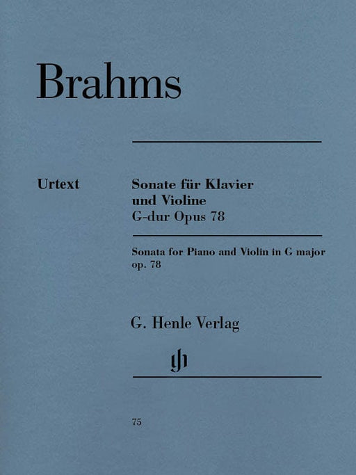 Sonata for Piano and Violin in G Major, Op. 78 布拉姆斯 奏鳴曲 小提琴(含鋼琴伴奏) 亨乐版 | 小雅音樂 Hsiaoya Music