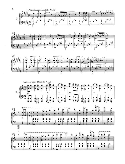 Selected Dances Piano Solo 舒伯特 鋼琴 舞曲 亨乐版 | 小雅音樂 Hsiaoya Music
