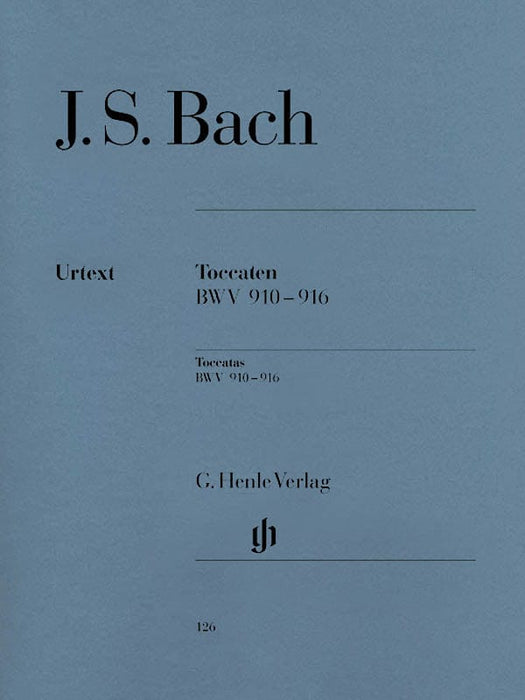 Toccatas BWV 910-916 Piano Solo 巴赫‧約翰瑟巴斯提安 鋼琴 觸技曲 亨乐版 | 小雅音樂 Hsiaoya Music