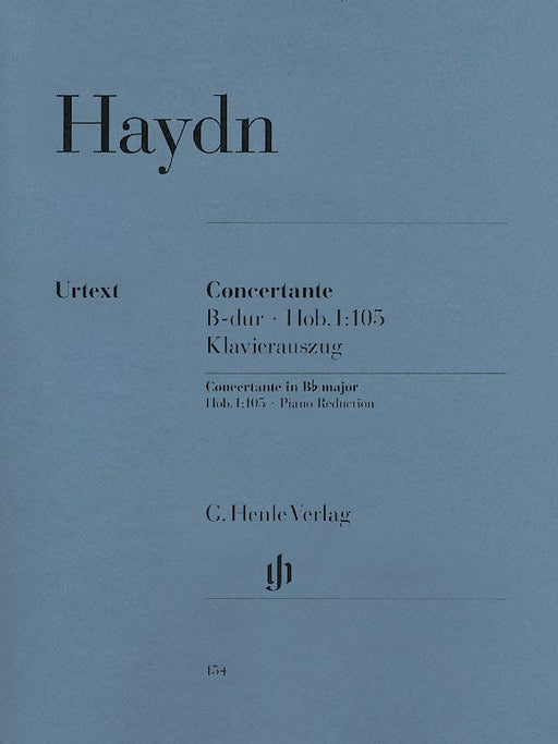 Concertante in B-flat Major Hob.I:105 Piano Reduction 海頓 複協奏曲 鋼琴 亨乐版 | 小雅音樂 Hsiaoya Music