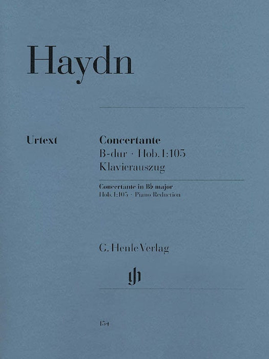 Concertante in B-flat Major Hob.I:105 Piano Reduction 海頓 複協奏曲 鋼琴 亨乐版 | 小雅音樂 Hsiaoya Music