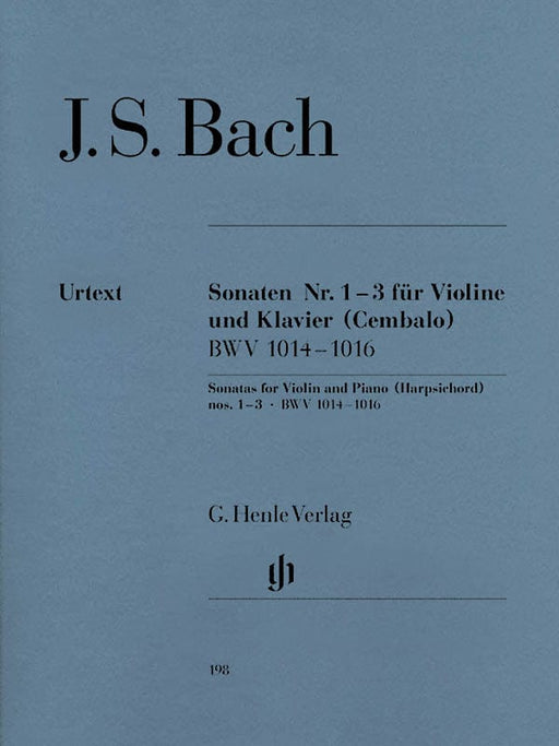 Sonatas for Violin and Piano (Harpsichord) 1-3 BWV 1014-1016 Violin and Piano 巴赫‧約翰瑟巴斯提安 小提琴 大鍵琴 小提琴 鋼琴 奏鳴曲 小提琴(含鋼琴伴奏) 亨乐版 | 小雅音樂 Hsiaoya Music