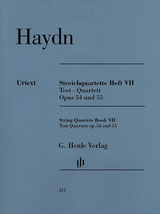 String Quartets, Vol. VII, Op. 54 and Op. 55 (Tost Quartets) Set of Parts 海頓 弦樂四重奏 亨乐版 | 小雅音樂 Hsiaoya Music