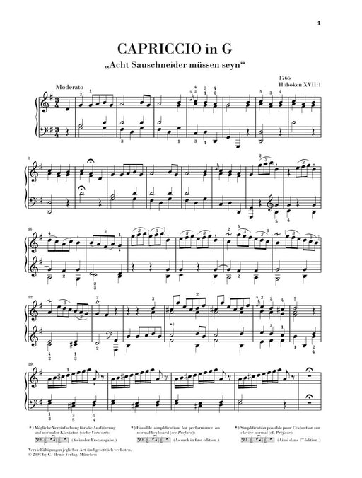 Piano Pieces - Piano Variations Piano Solo 鋼琴 變奏曲 小品 亨乐版 | 小雅音樂 Hsiaoya Music