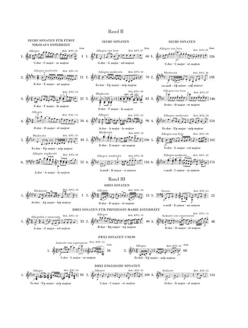Complete Piano Sonatas - Volume III Piano Solo 海頓 鋼琴 奏鳴曲 亨乐版 | 小雅音樂 Hsiaoya Music