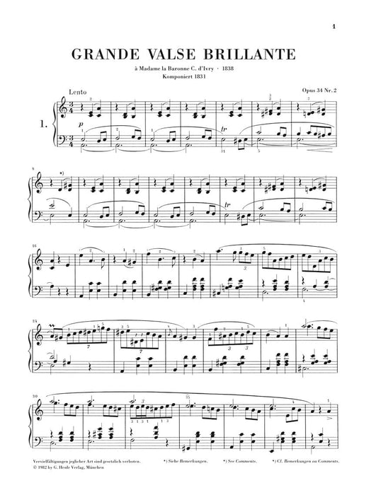 Selected Piano Works Piano Solo 蕭邦 鋼琴 亨乐版 | 小雅音樂 Hsiaoya Music