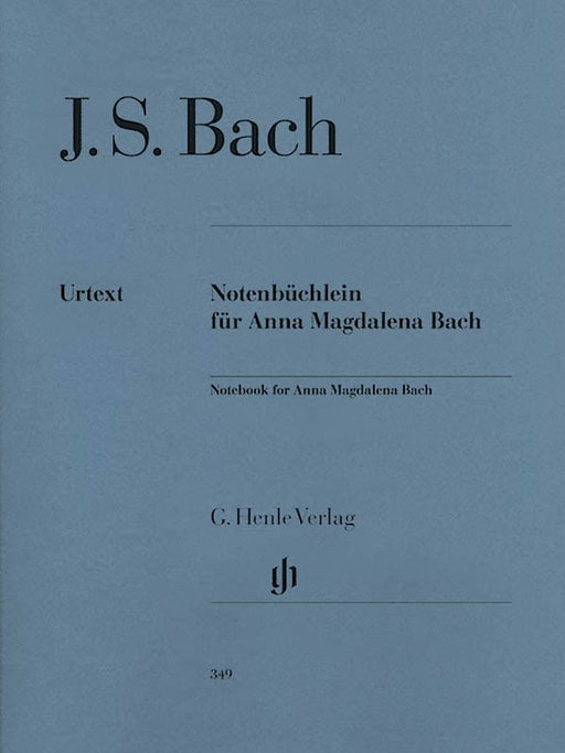 Notebook for Anna Magdalena Bach Piano Solo 巴赫‧約翰瑟巴斯提安 巴赫初步 亨乐版 | 小雅音樂 Hsiaoya Music