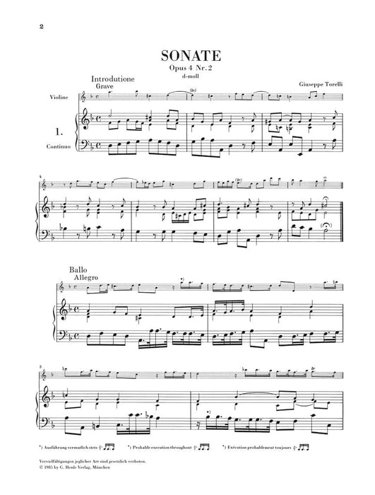 Italian Violin Music of the Baroque Era - Volume I Violin and Piano 義大利小提琴 巴洛克時期 小提琴(含鋼琴伴奏) 亨乐版 | 小雅音樂 Hsiaoya Music