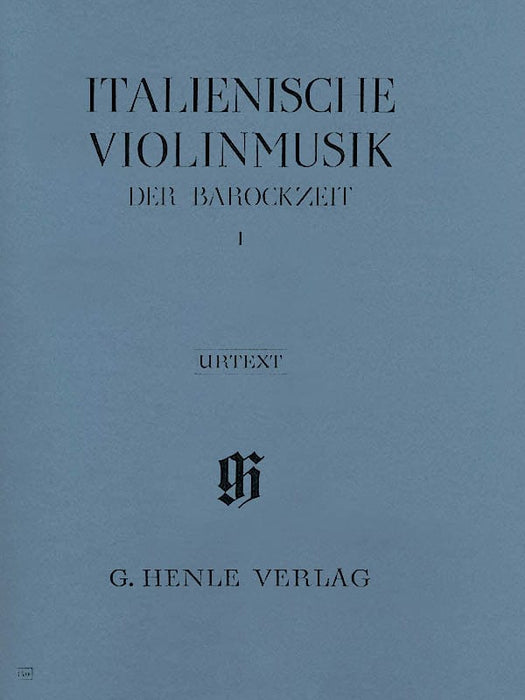 Italian Violin Music of the Baroque Era - Volume I Violin and Piano 義大利小提琴 巴洛克時期 小提琴(含鋼琴伴奏) 亨乐版 | 小雅音樂 Hsiaoya Music