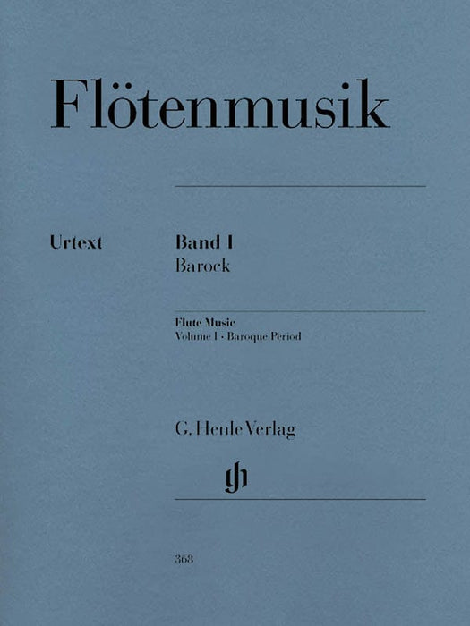 Flute Music Volume 1 - Baroque Period for Flute & Piano 長笛 巴洛克時期 長笛(含鋼琴伴奏) 亨乐版 | 小雅音樂 Hsiaoya Music