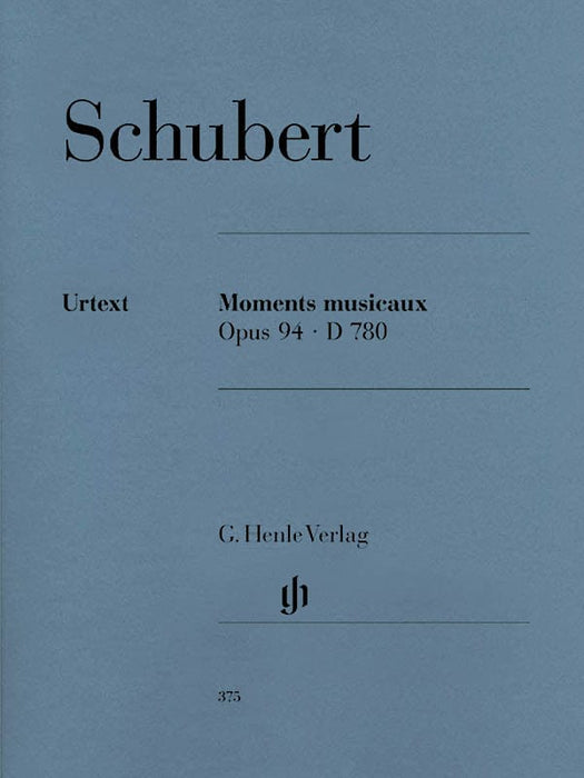 Moments Musicaux Op. 94 D 780 Piano Solo 舒伯特 鋼琴 樂興之時 亨乐版 | 小雅音樂 Hsiaoya Music